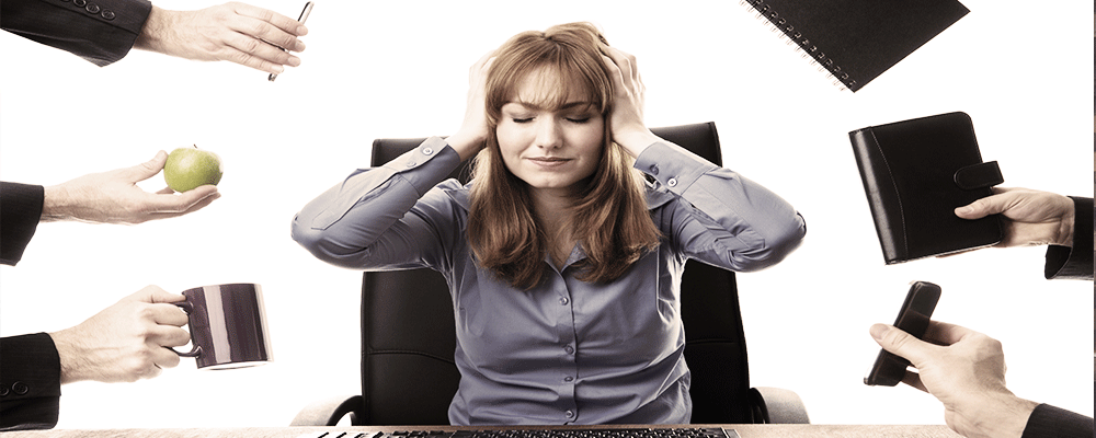 Hvis du oplever stress på arbejdspladsen, skal du gøre noget ved det omgående - det nytter intet at lade stå til